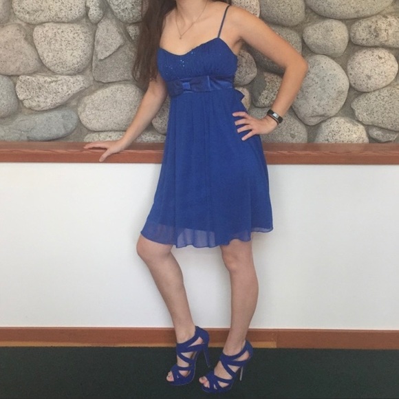 Ruby Rox Other - ❤️ Like New Macy’s Blue Sparkly Party Dress